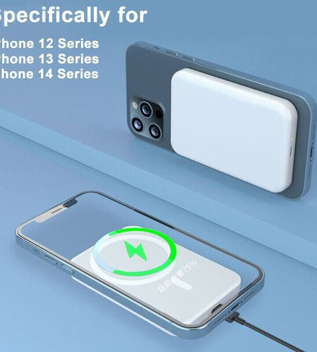 10000Mah Power Bank Magnetic Battery Pack Wireless Charger